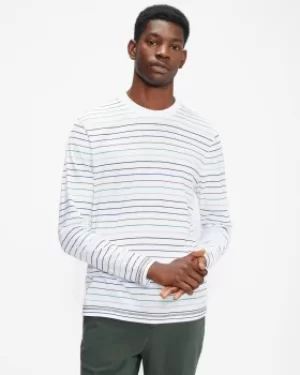 Image of Ted Baker Long Sleeved Striped T-Shirt
