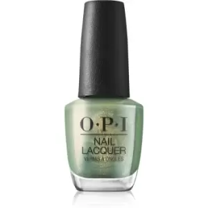 image of OPI Nail Lacquer Jewel Be Bold Nail Polish Shade Decked to the Pines 15 ml