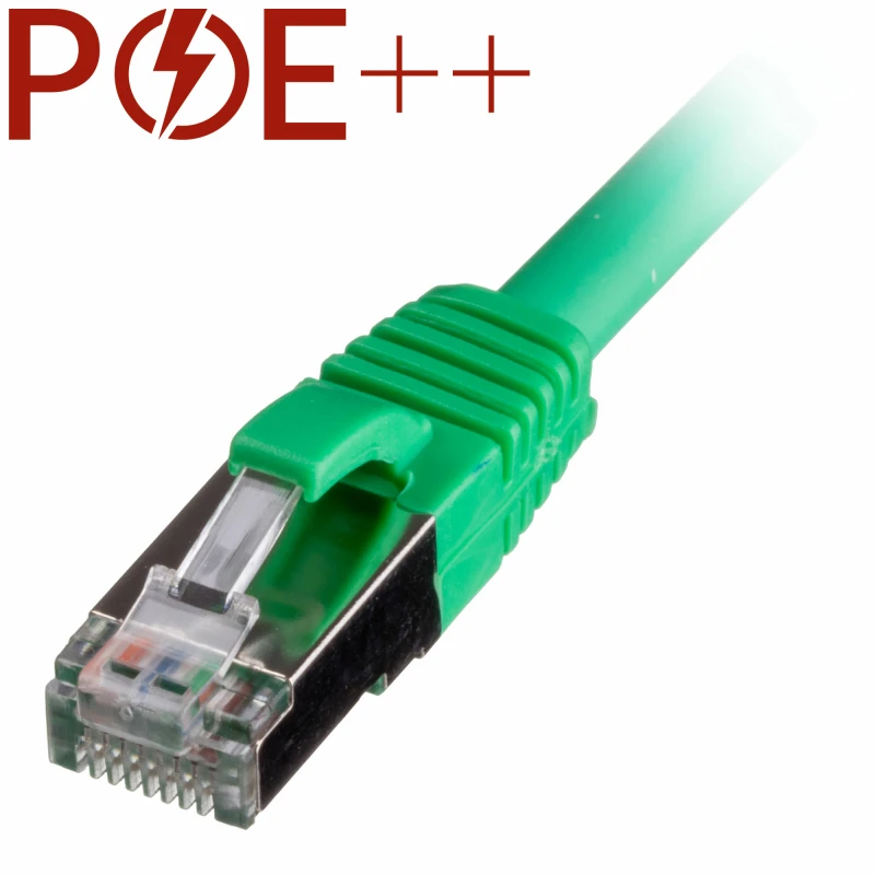 Image of Cablenet 0.5m Cat6a RJ45 Green S/FTP LSOH 26AWG Snagless Booted Patch