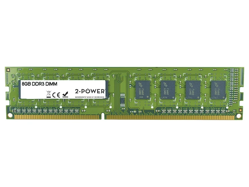Image of 2-Power 8GB MultiSpeed 1066/1333/1600 MHz DIMM Memory - replaces 2PDPC