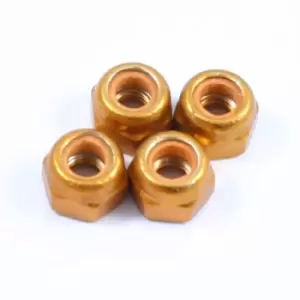 image of Fastrax M3 Gold Locknuts