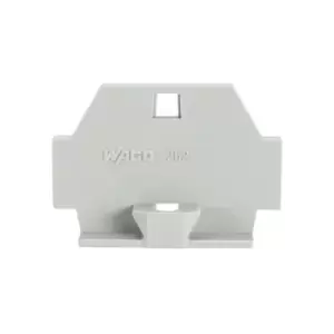 image of Wago 262-361 7mm End Plate Fixing Flanges 262 Series Grey