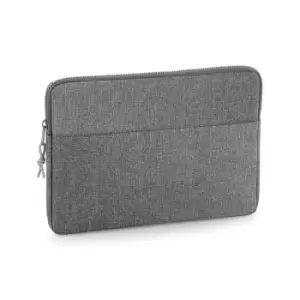 Image of BagBase Essential 13" Laptop Case (One Size) (Grey Marl)