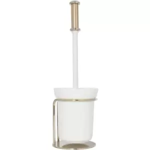 image of Flexi-Fix Grosvenor Toilet Brush, Gold - Croydex