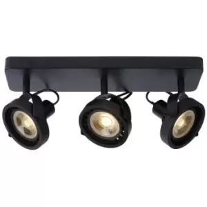 Image of Lucide TALA LED - Ceiling Spotlight Bar - LED Dim to warm - GU10 - 3x12W 2200K/3000K - Black