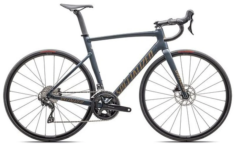 Image of Specialized 2026 Allez Sprint Comp Road Bike 58 Satin Deep Lake Metallic / Burnt Gold Metallic - Cycles UK