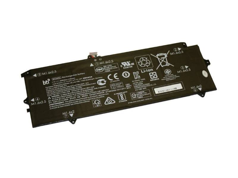 Image of BTI BTI Replacement Battery for HP Elite X2 1012 G1 replacing OEM part numbers MG04XL 812205-001 812060-2C1 MG04040XL-PL // 7.7V 4820mAh 40Whr MG04XL-