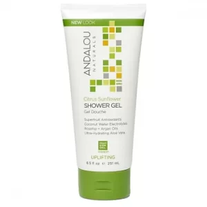 image of Andalou Citrus Sunflower Uplifting Shower Gel