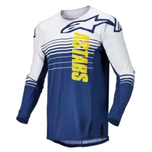 image of Alpinestars Techstar Phantom Jersey Dark Blue White L