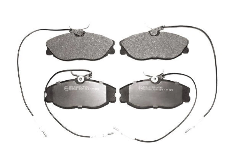 Image of LPR 05P1104 Brake pad set with integrated wear sensor Brake Pad Set,disc brake (402)