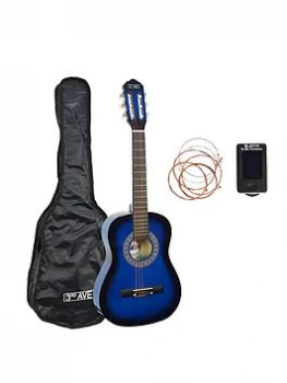 Image of 3Rd Avenue 1/4 Size Classical Guitar Pack - Blueburst