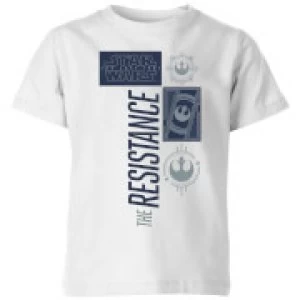 image of Star Wars The Resistance White Kids T-Shirt - White - 11-12 Years