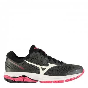 Image of Mizuno Wave Rider 22 Ladies Running Shoes - Grey/White