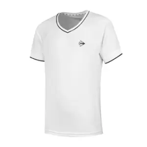 Image of Dunlop Crew Neck T-Shirt Junior Girls - White