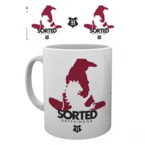 Image of Harry Potter Sorted Gryffindor Mug