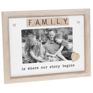 Image of Scrabble Sentiments Frame Family