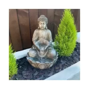 Image of Tranquility Water Features - Tranquil Buddha Solar Powered Water Feature