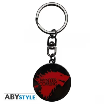 Game Of Thrones - Winter Is Coming Metal Keyring