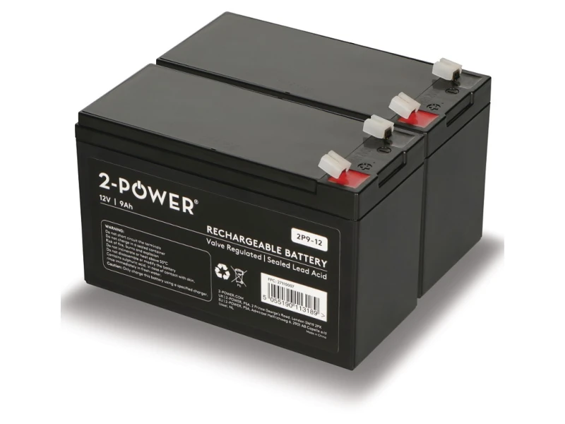 Image of 2-Power BUN0245A UPS battery Sealed Lead Acid (VRLA) 12 V 9 Ah