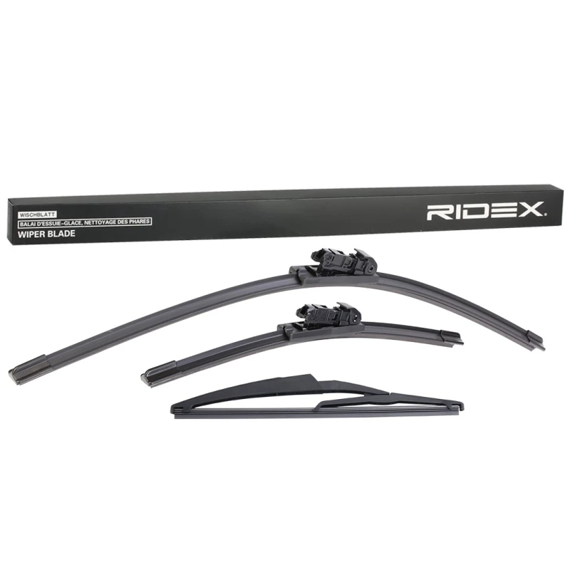 Image of RIDEX 298W17112 Rear wiper blade Front and Rear Rear wiper blade (100449)