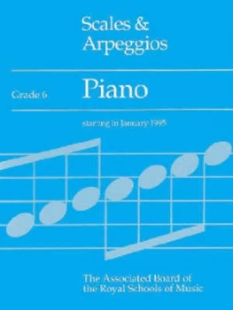 Image of Scales and Arpeggios Grade 6 Paperback