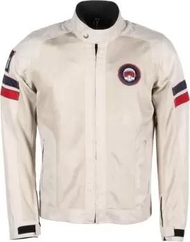 Image of Helstons Elron Mesh Motorcycle Textile Jacket, beige Size M beige, Size M