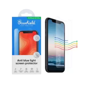 Image of Ocushield Blue Light Screen Protector iPhone 12 6.1inch - Tempered Glass. Now with anti-bacterial technology