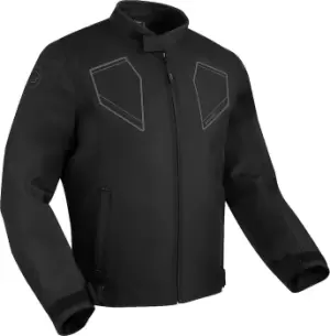 Image of Bering Asphalt Motorcycle Textile Jacket, black, Size 2XL, black, Size 2XL