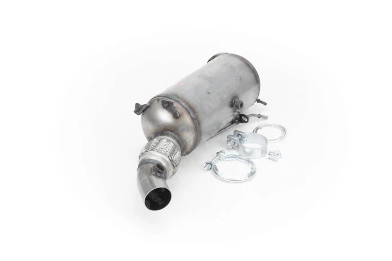 Image of NAP carparts CAD10990 Particulate Filter with fastening/mounting material Cordierite Soot-/ Particle Filter,exhaust system (1256)