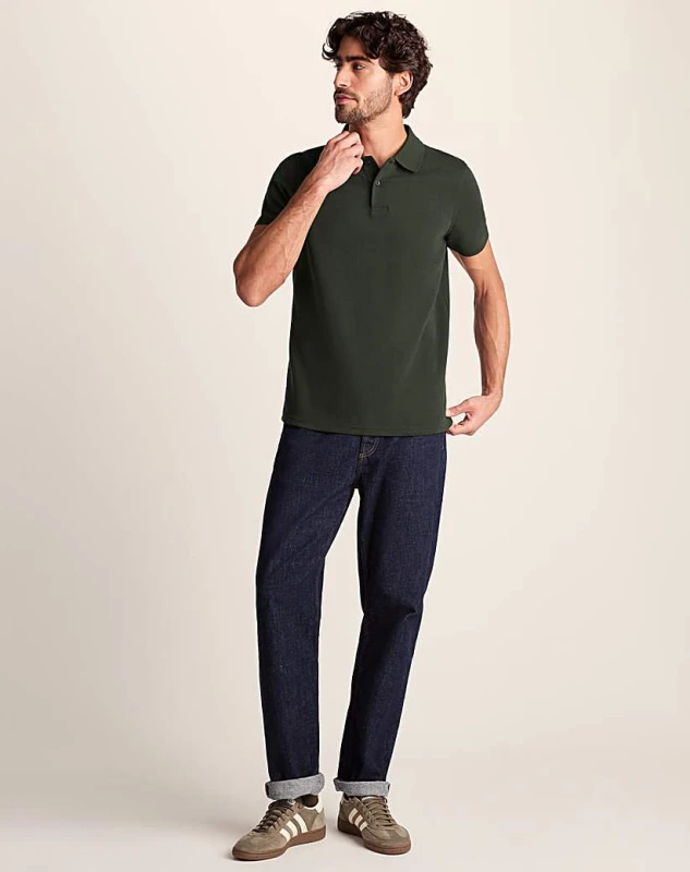 Image of Tog 24 Tog24 Zaden Mens Polo Shirt Dark Olive - Tog 24 - Size: 6XL60/62 Dark Olive Male 6XL60/62 ZA53609