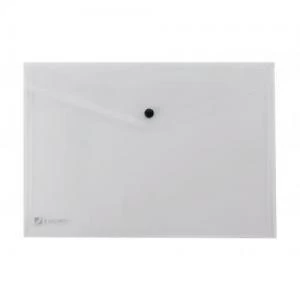 Image of Rexel Popper Wallet A4 Clear - Outer carton of 5