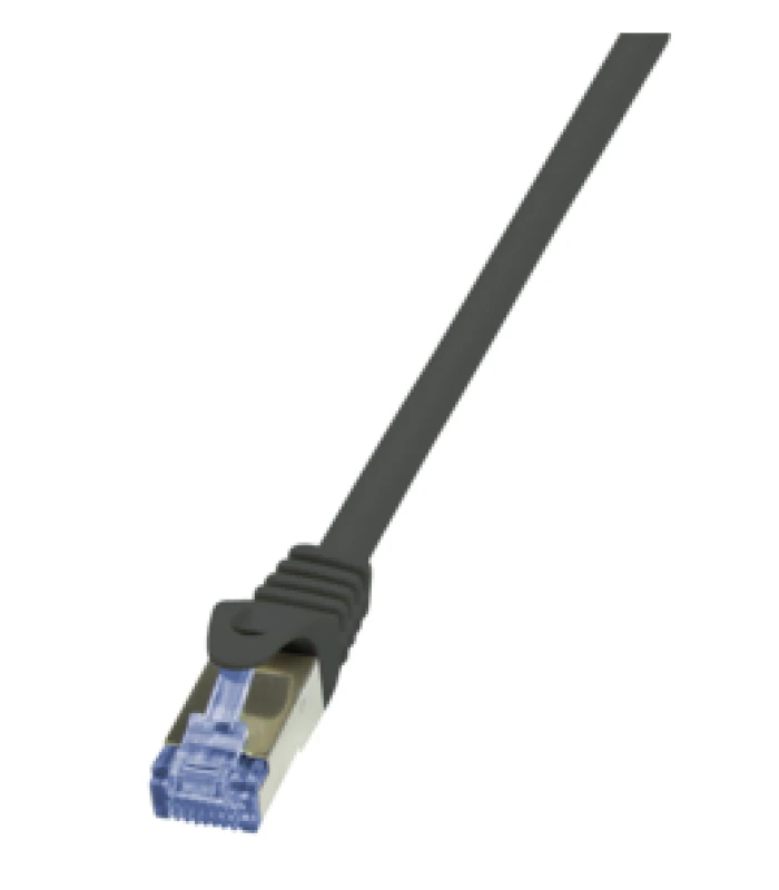 Image of LogiLink 1.5m Cat7 S/FTP networking cable Black S/FTP (S-STP)