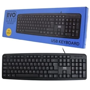 image of Evo Labs KD-101LUK USB Desktop Keyboard UK Layout