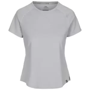 Image of Trespass Womens/Ladies Outburst T-Shirt (XS) (Storm Grey)