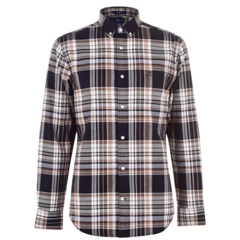 Image of Gant Classic Check Oxford Shirt - Blue