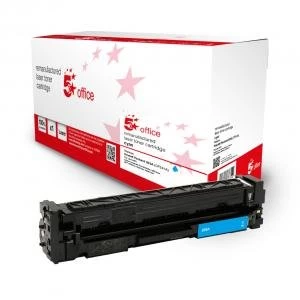 Image of 5 Star Office HP 203A Cyan Toner Cartridge