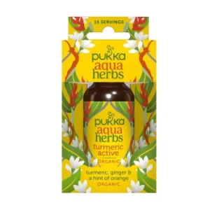 image of Pukka Aqua Herbs Turmeric Active 30ml