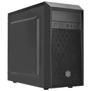 Image of Silverstone PS16 Tower Black