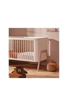 Image of Troll Torsten Cot Bed White/Natural, White/Natural