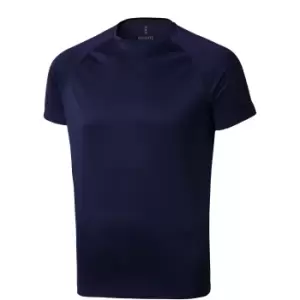 image of Elevate Mens Niagara Short Sleeve T-Shirt (S) (Navy)