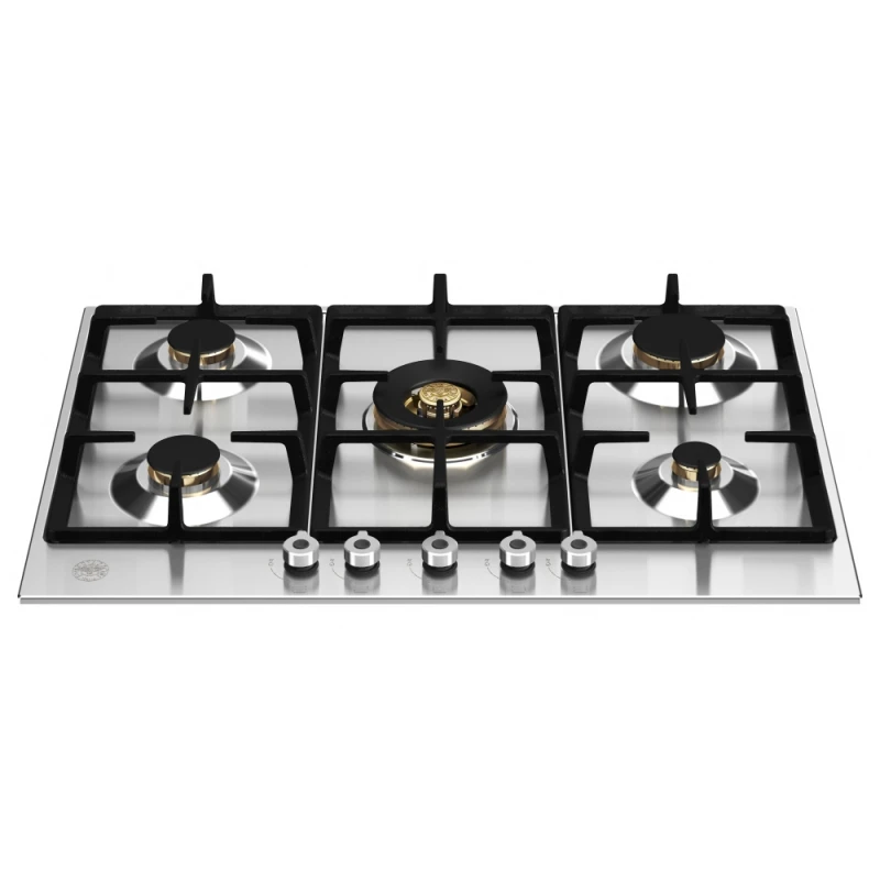 Image of Bertazzoni Professional Series P755CPROX 75cm Gas Hob - Stainless Steel