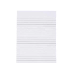 Image of 5 Star Value 150x200mm Memo Pad Headbound 60gm2 Ruled 160 Pages White Pack of 10