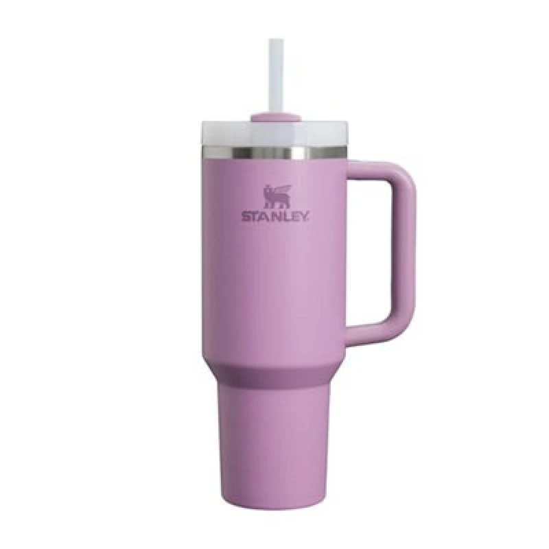 Image of Stanley Quencher H2.O FlowState Tumbler stainless steel tumbler with straw Lilac 1180 ml