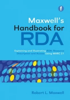 Image of Maxwells Handbook for Rda by Robert L. Maxwell Paperback