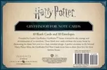 Image of Harry Potter: Gryffindor Foil Note Cards : Set of 10