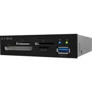 Image of ICY BOX IB-872-i3 3.5 internal memory card reader SD, microSD, USB 3.0 Black
