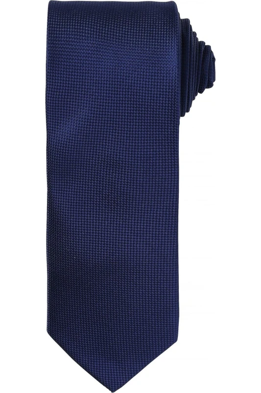 Image of Premier Premier Men Micro Waffle Formal Work Tie Pack of 2 in Navy Navy One Size Male 5059269299712