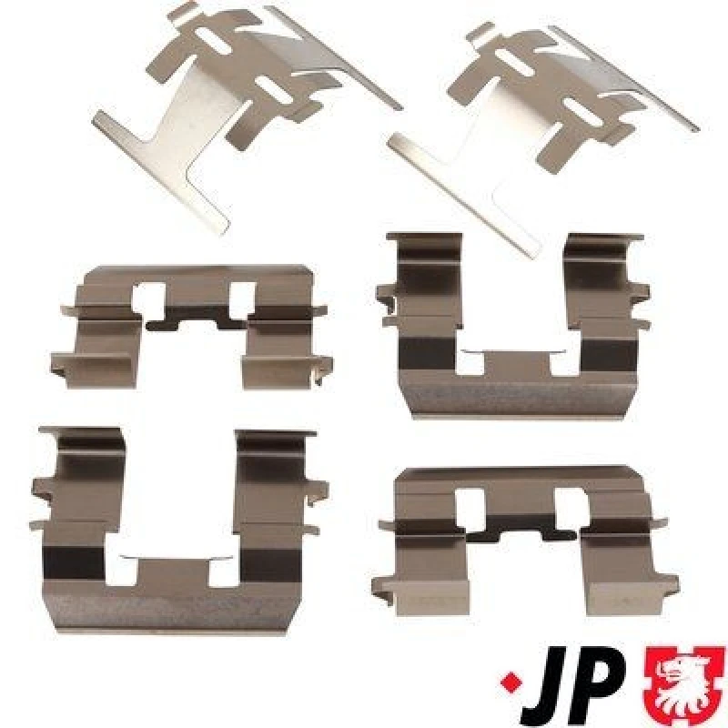 Image of JP GROUP Brake pad fitting kit JP GROUP 3464002810