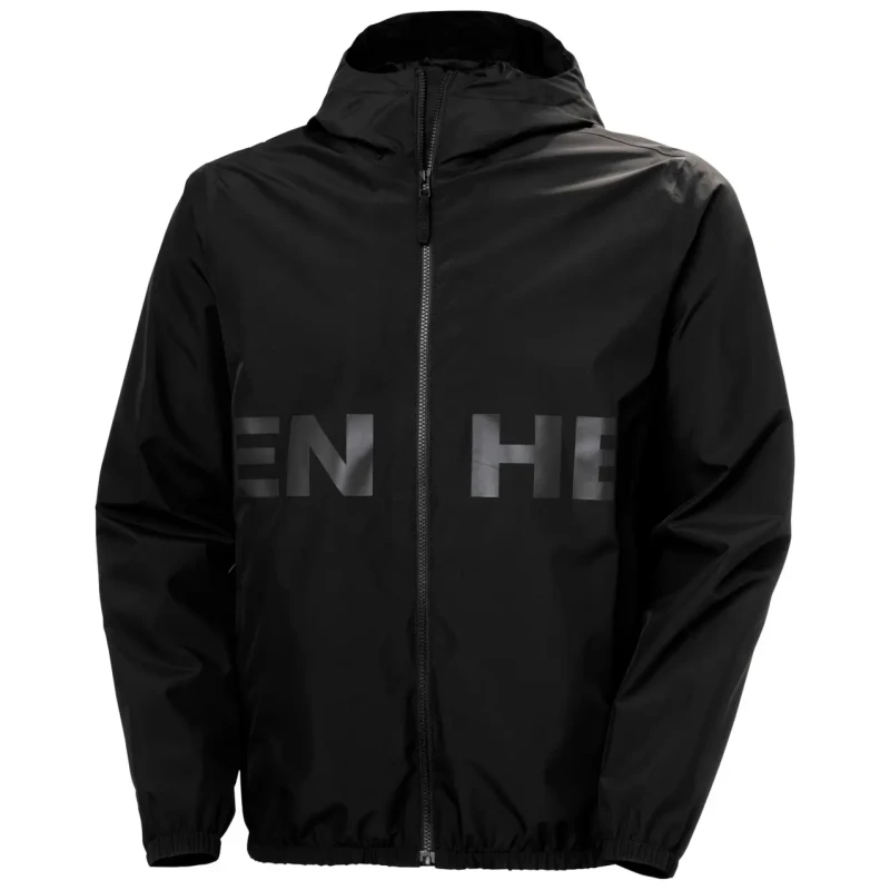 Image of Helly Hansen Waterproof jacket Helly Hansen Core Graphic Noir Male S