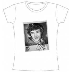 Image of One Direction Solo Liam Skinny White TS: Small